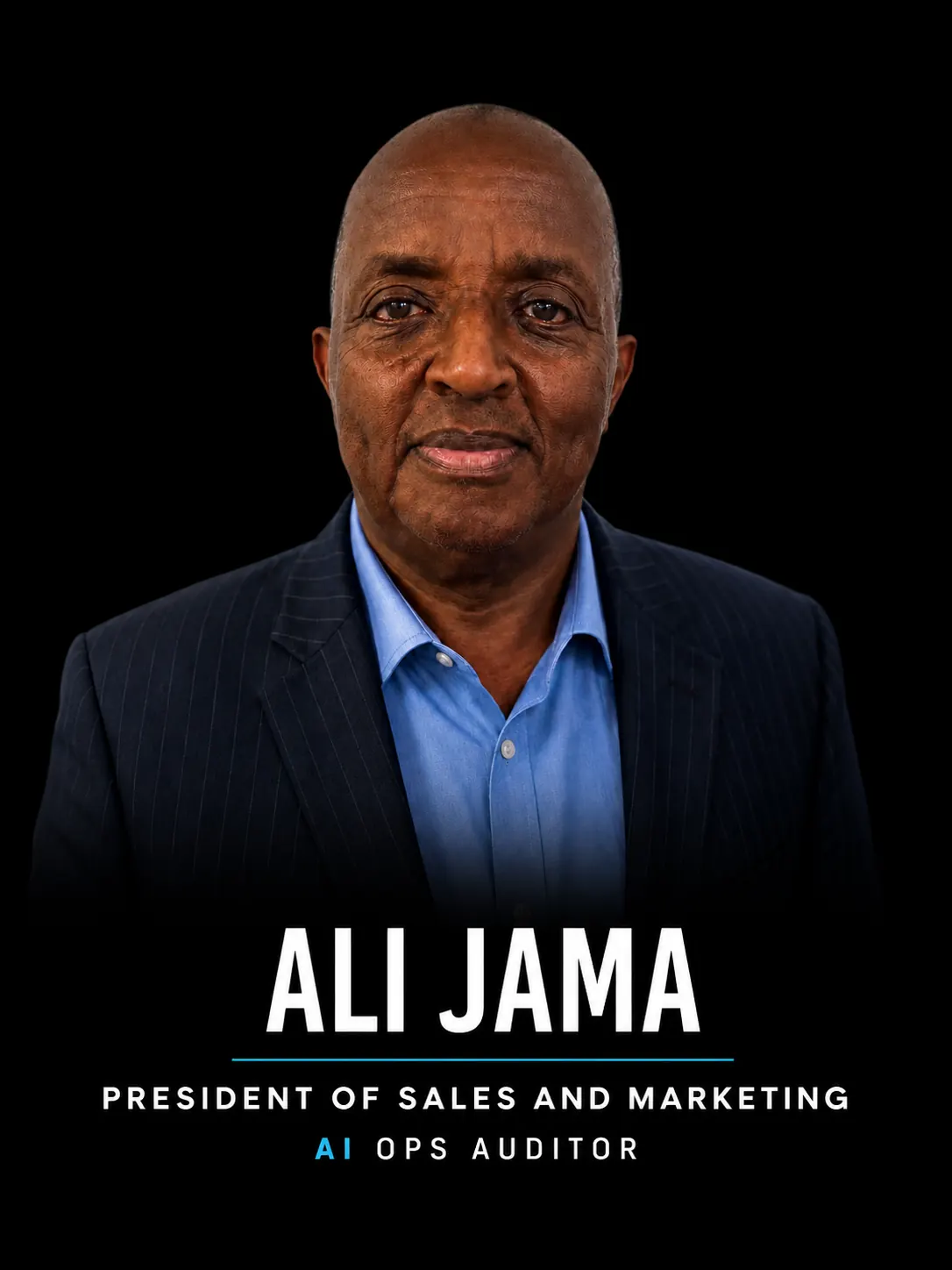 Ali Jama, President of Sales and Marketing at AI Ops Auditor