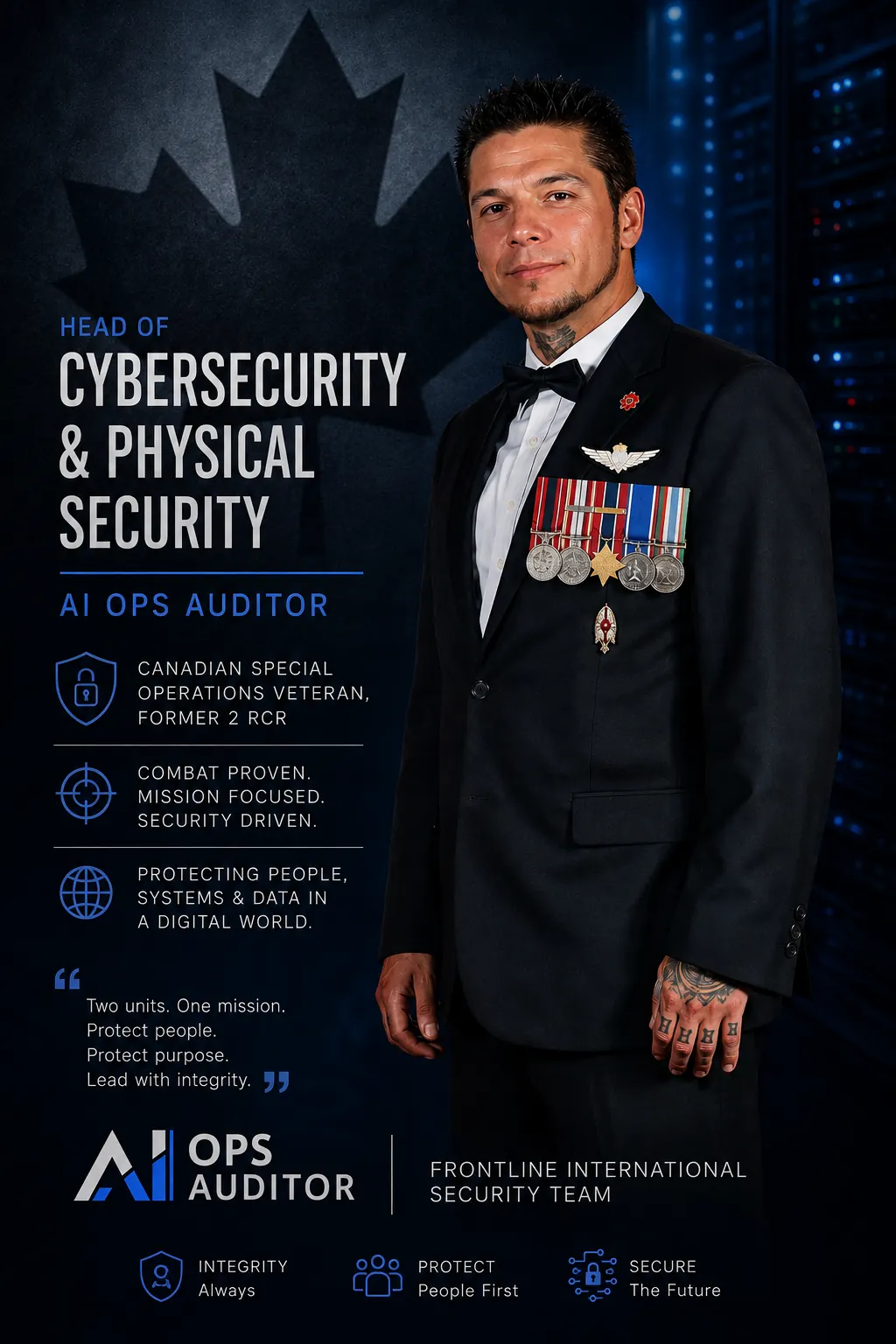Jeffrey Artale, Head of Cybersecurity and Physical Security at AI Ops Auditor