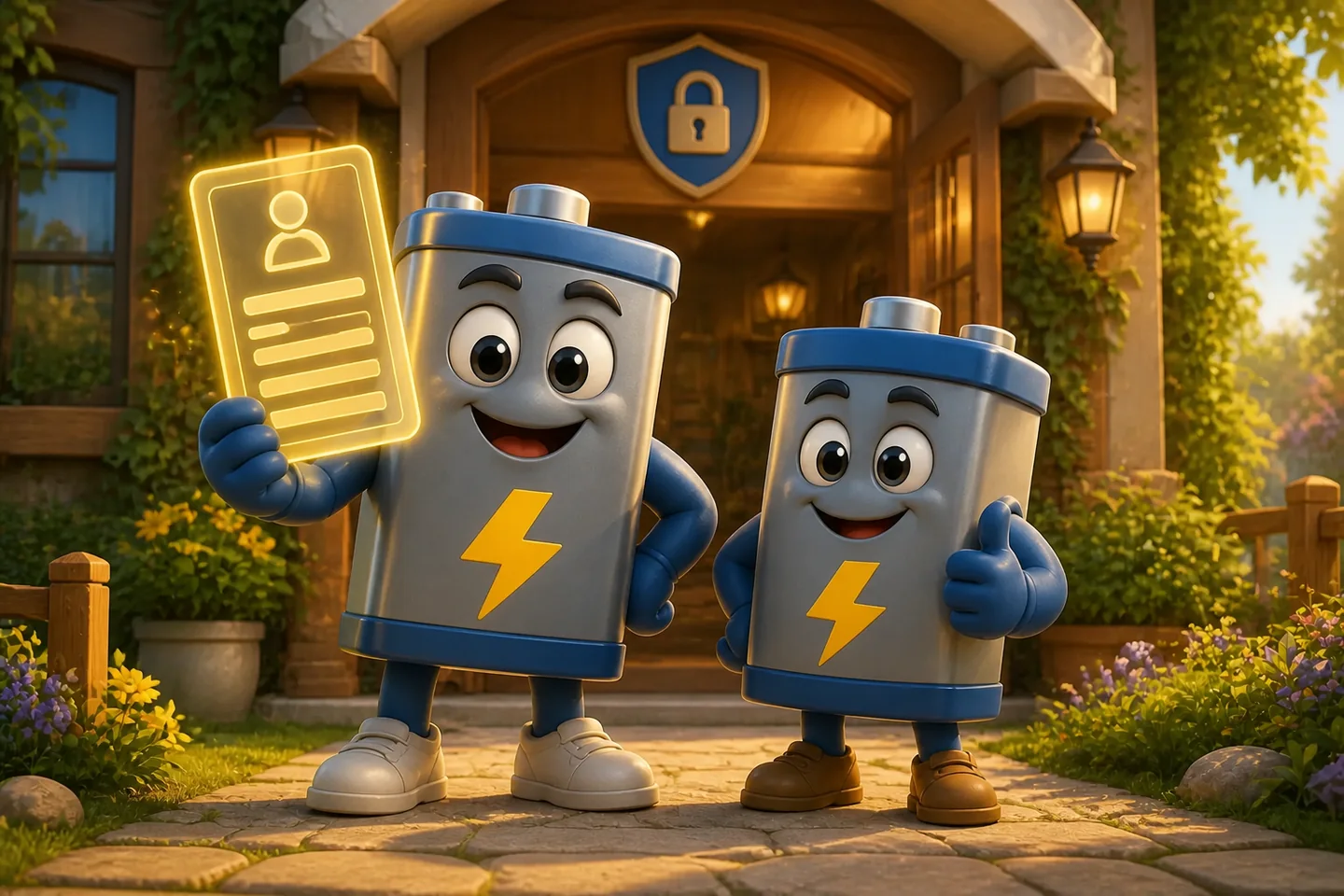 The Battery Brothers explaining stored energy