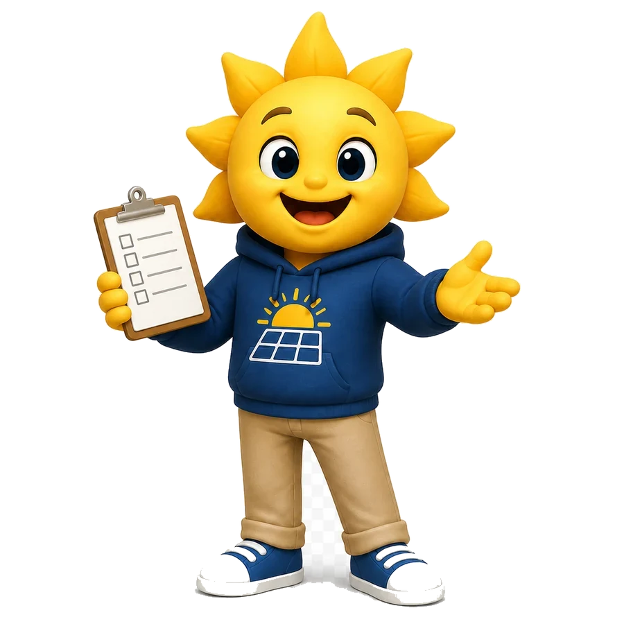 Ray, the friendly Solar Ambassador guide